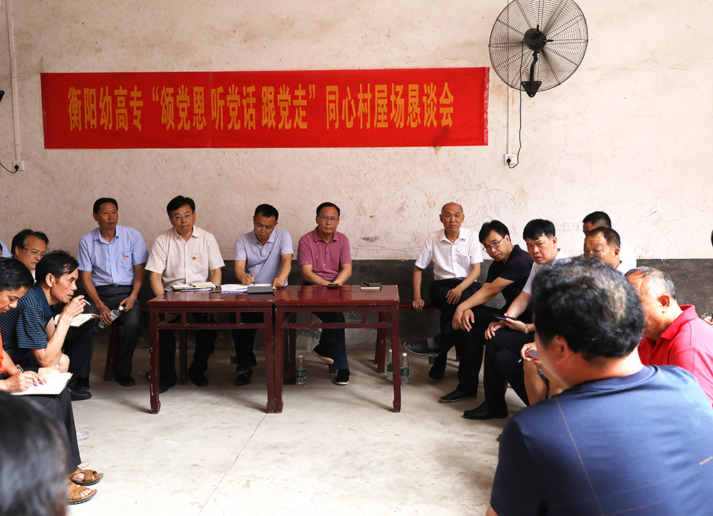 路燈亮了，村民的心里也敞亮了 ——衡陽幼高專持續(xù)推進黨史學(xué)習(xí)教育“為民辦實事”活動側(cè)記