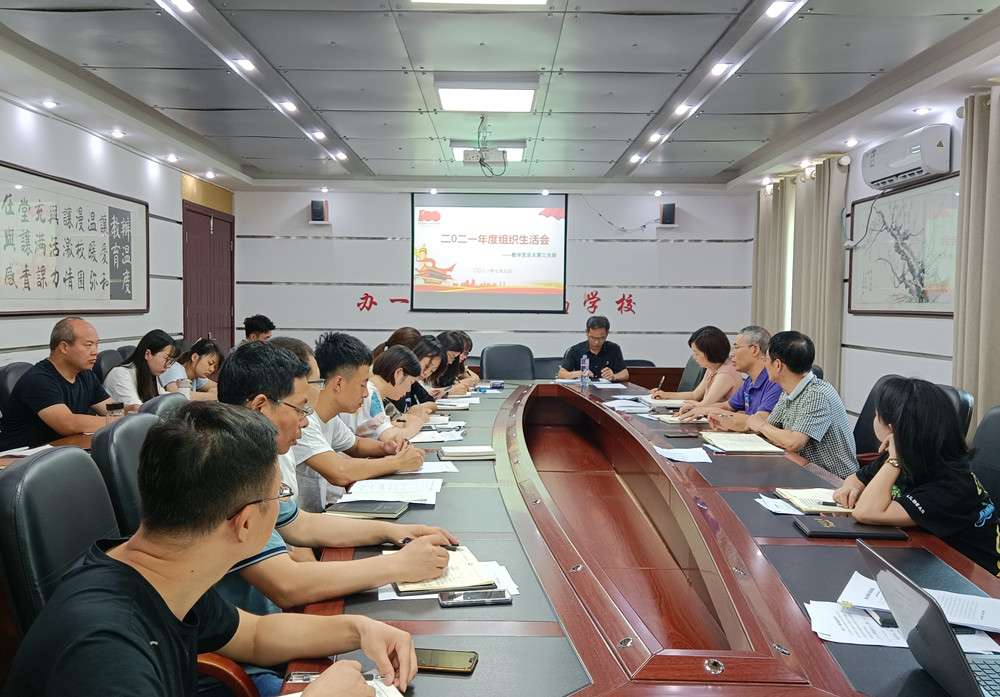 衡陽幼高專各黨支部相繼召開黨史學(xué)習(xí)教育專題組織生活會(huì)