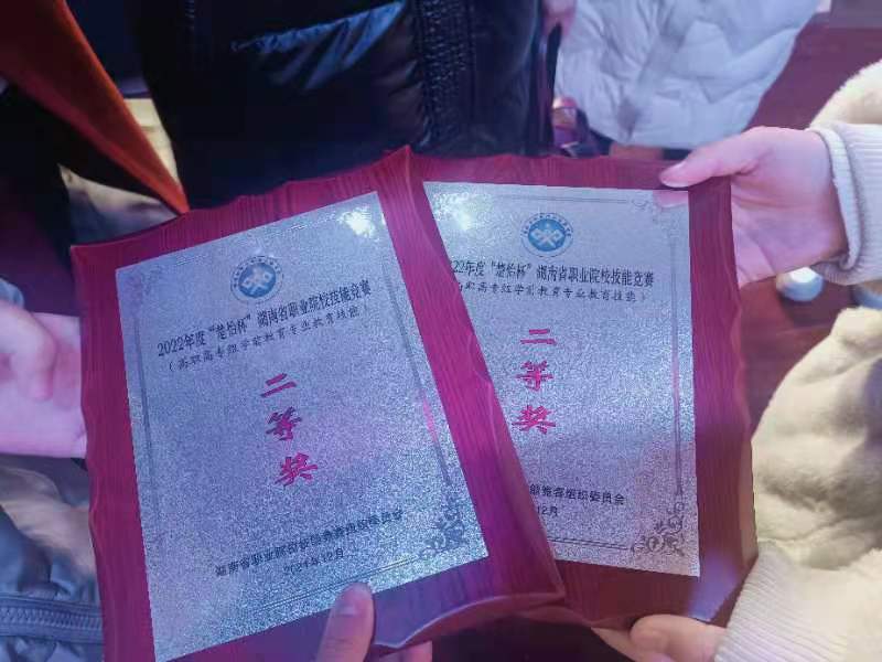 優(yōu)秀！我校學(xué)子榮獲湖南省職業(yè)院校教育技能大賽二等獎(jiǎng)