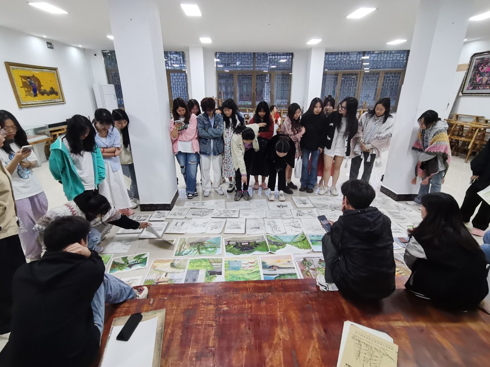 寫意湘西，紅色記憶丨2023年藝術系湘西寫生采風側記
